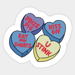 Valentine phrases Sticker